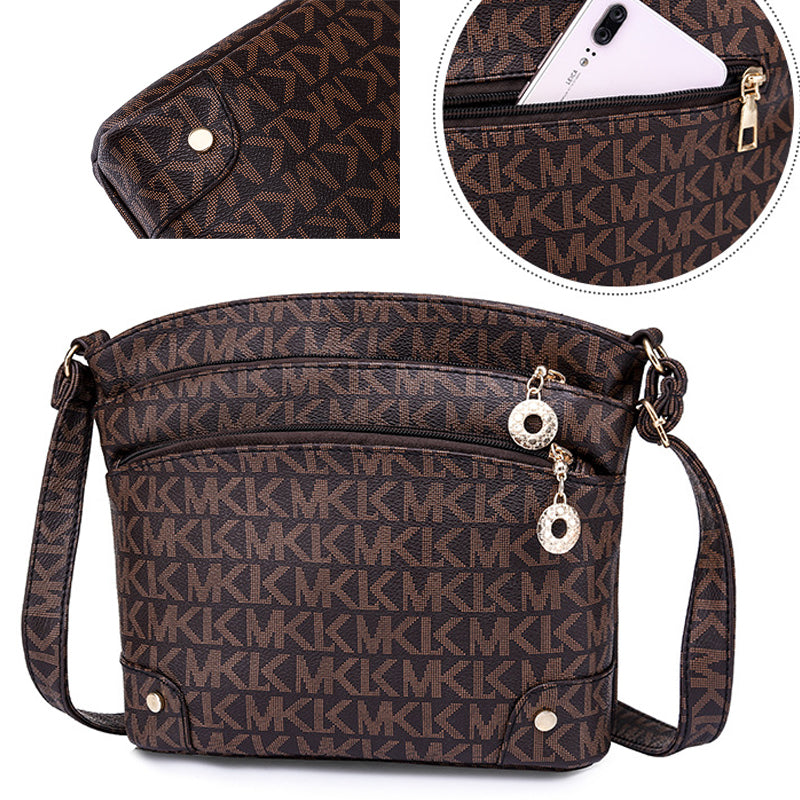 New Retro Printed Single-Shoulder Bag