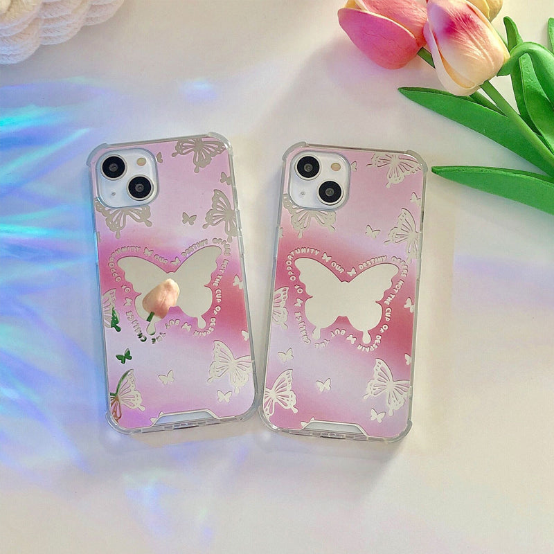 Mirror Butterfly Phone Case