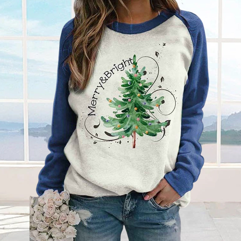 Christmas Tree Sweatshirt For Women