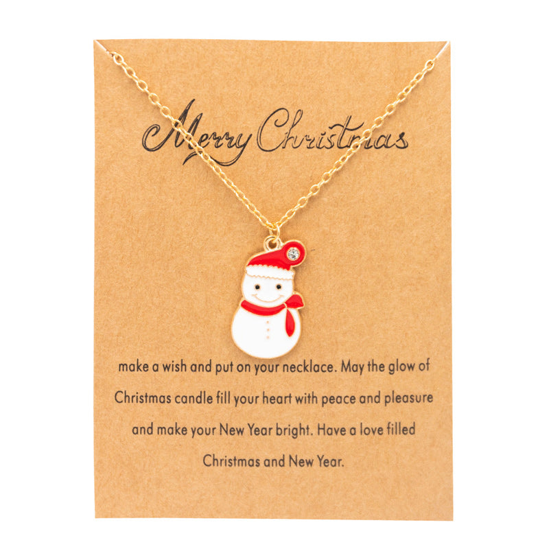 Christmas Ornament Necklaces