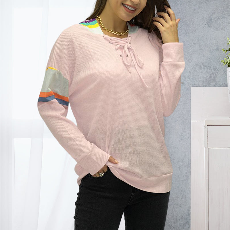 Hooded Zip Colorblock T-Shirt