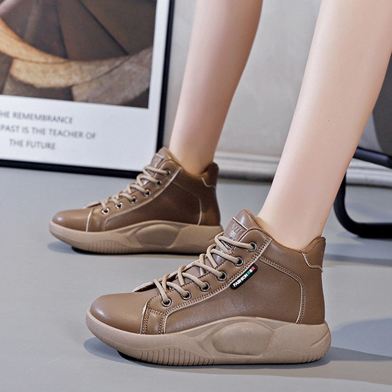 Women's High Top Thick-soled Casual Shoes