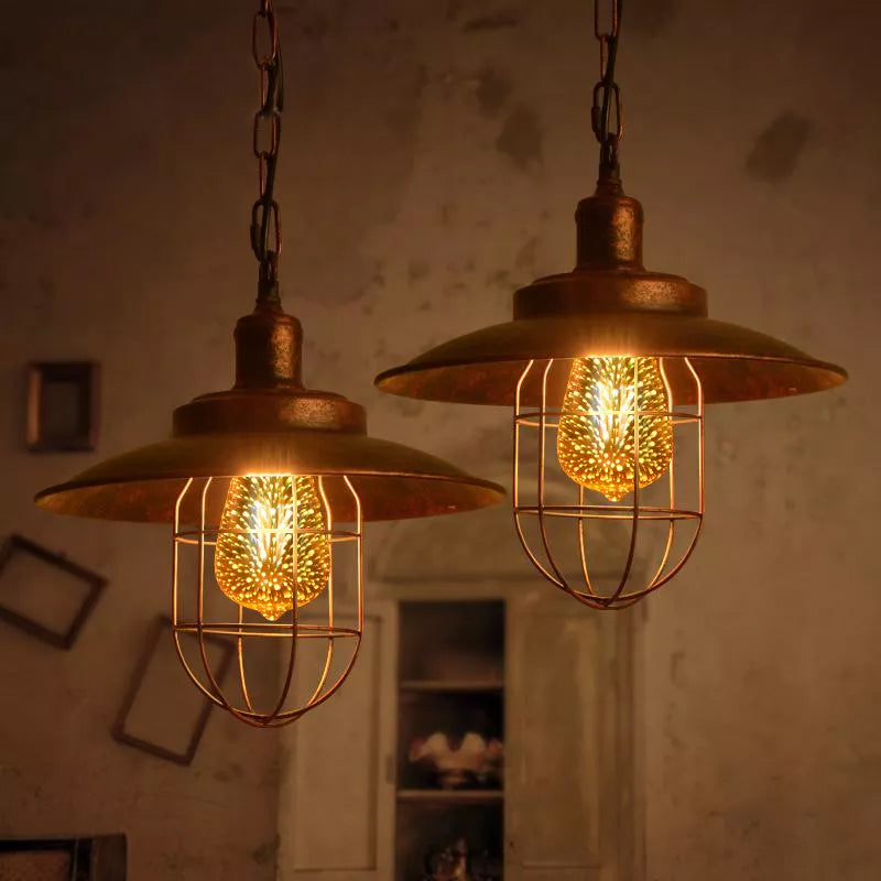 3D Fireworks Decorative LED Light Bulb
