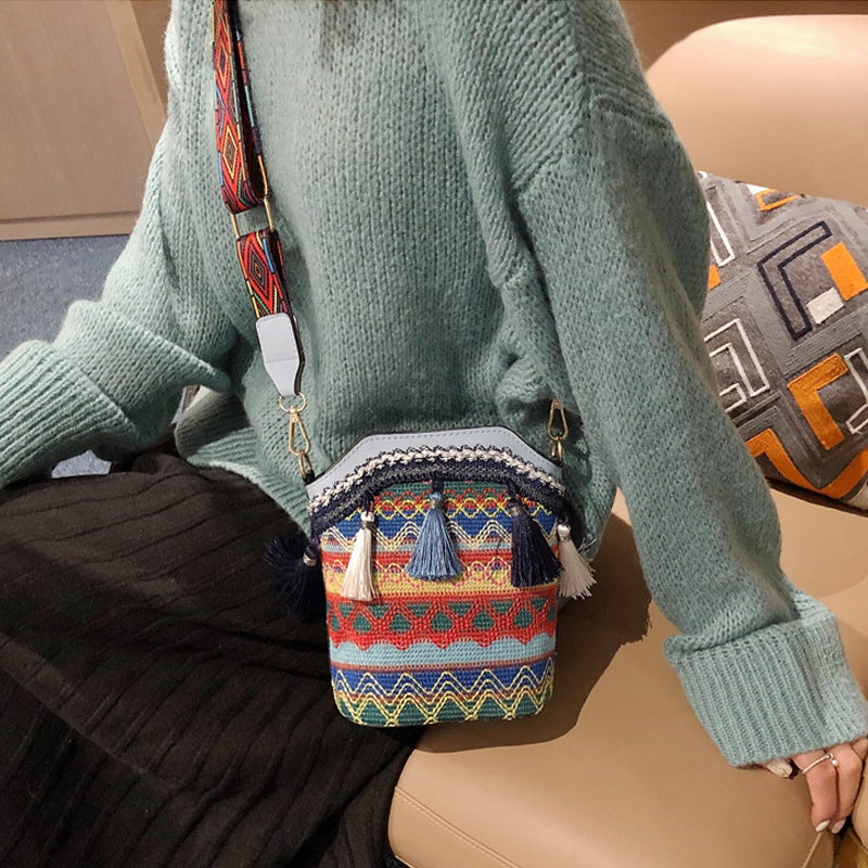 Braided Shoulder Bag
