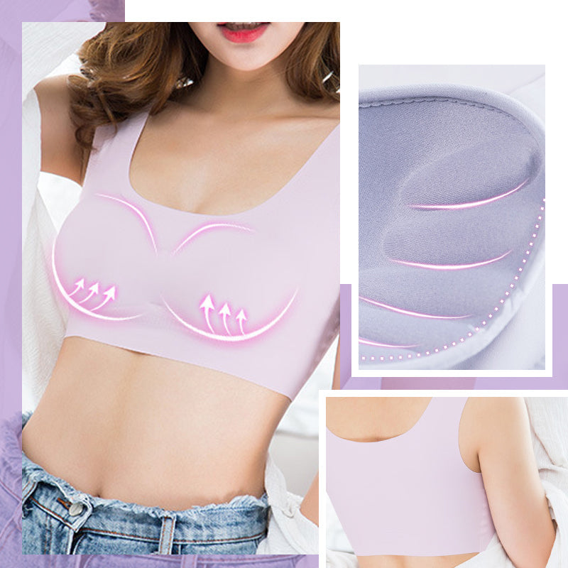 Plus Size Ultra Comfort Seamless Shaping Wireless Support Bra