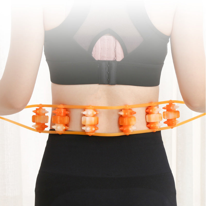 Portable Handmade Back Massage Roller Rope