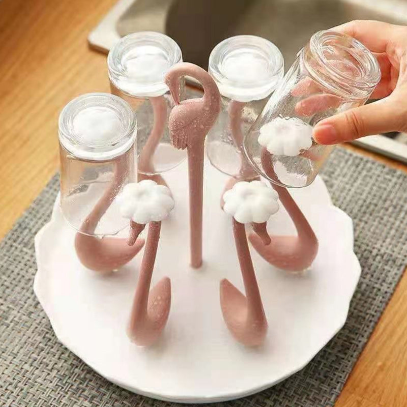Creative Multifunctional Rotatable Swan Drain Cup Holder