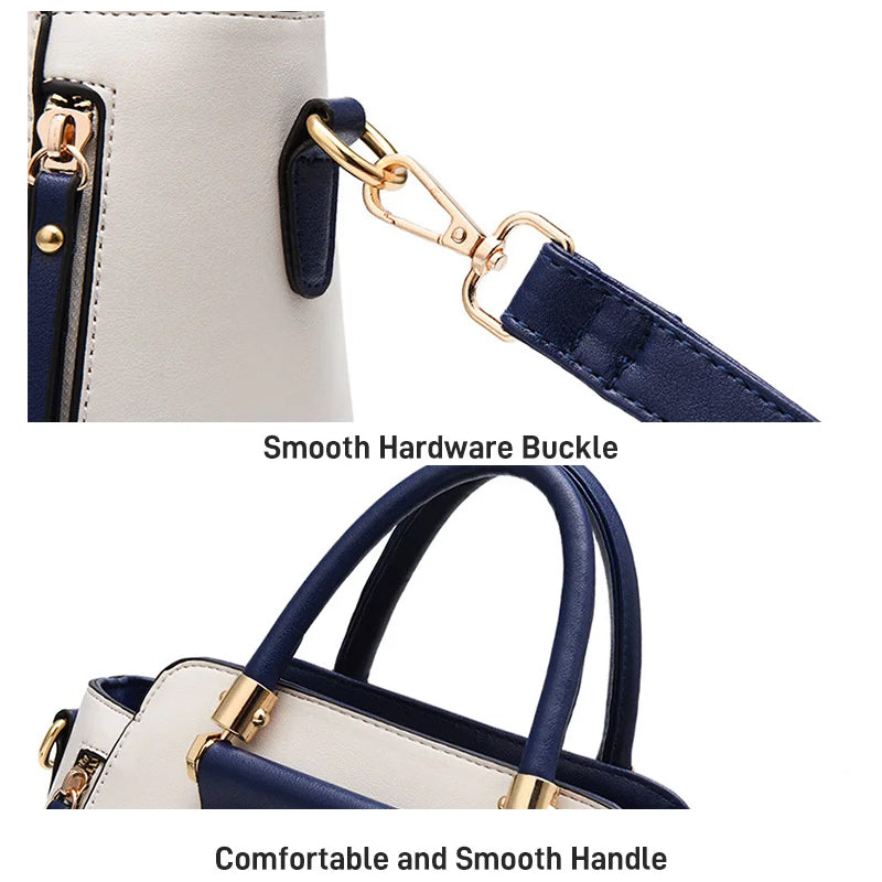 All-Match Contrast Color Bag