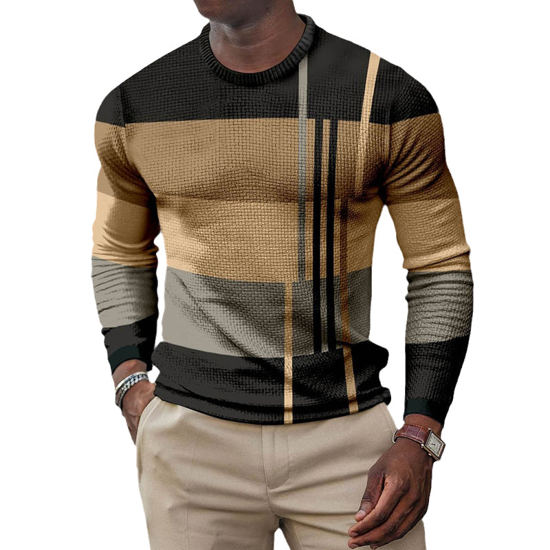 Men's long sleeve casual top