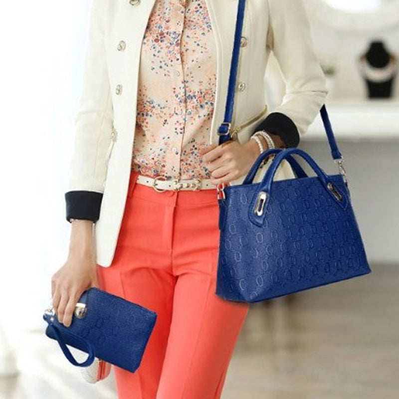 Handbag with Four-piece Set