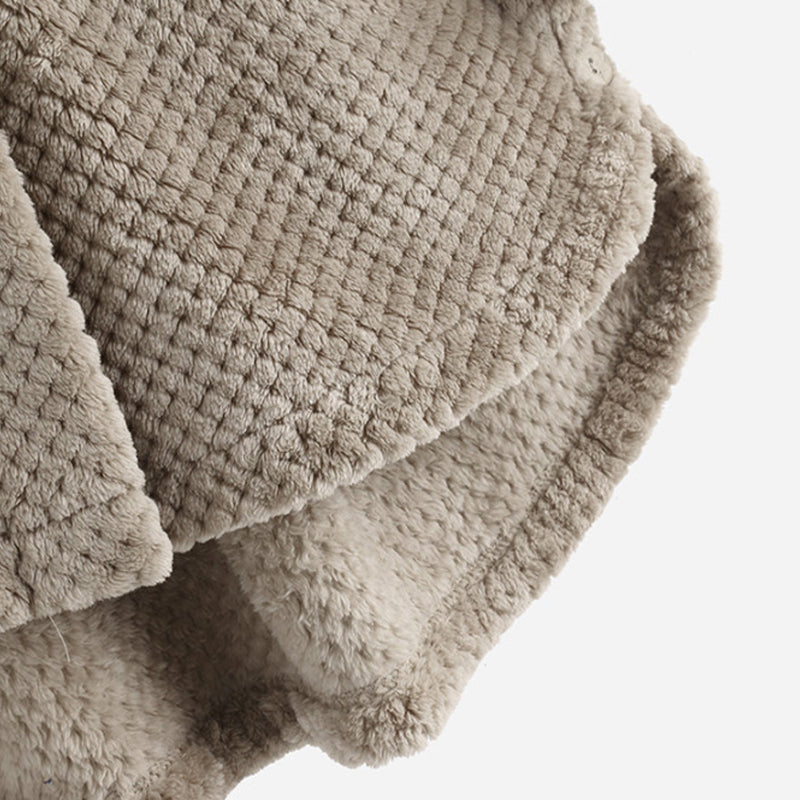 Hooded Fleece Coat