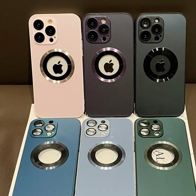 Magnetic AG Glass Frosted iPhone  Case