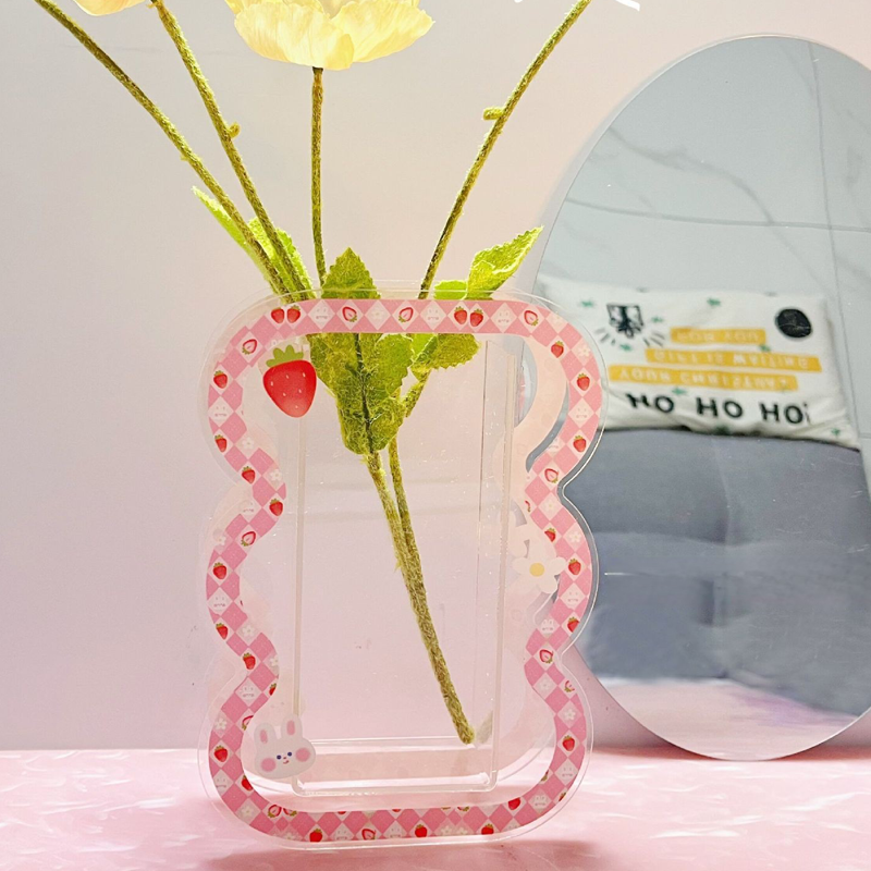Living Room Creative Flower Arrangement Acrylic Vase