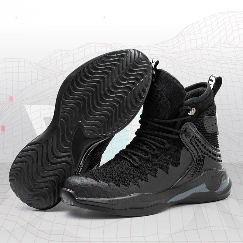 Men's Large Size Breathable High-top Safety Shoes