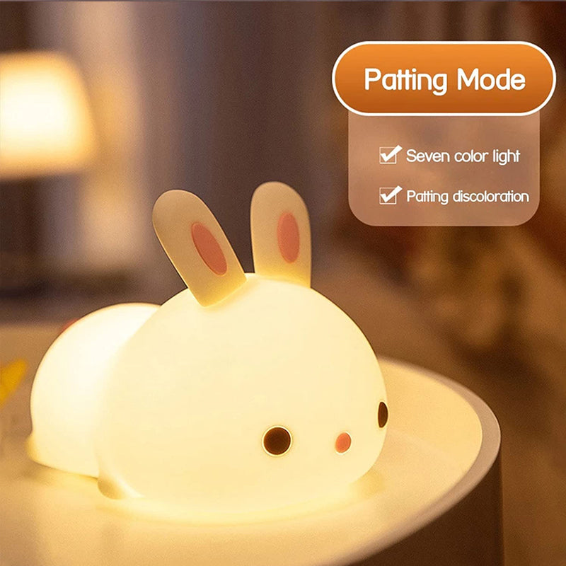 Rabbit Silicone Night Light