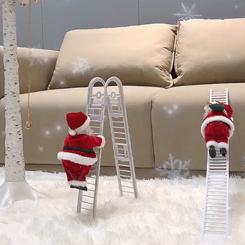 Electric Climbing Santa