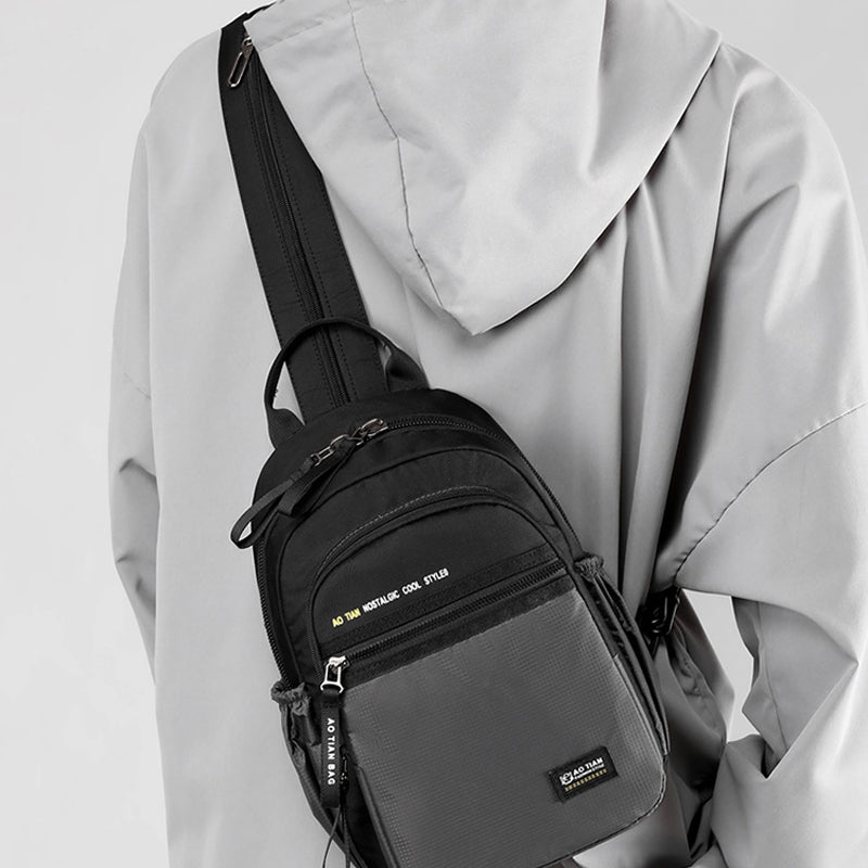 Multifunctional Shoulder Bag for Men