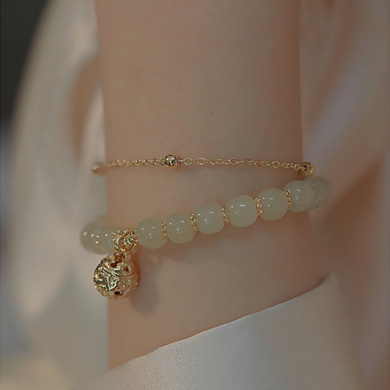 HETIAN JADE ELEGANT TEMPERAMENT BRACELET
