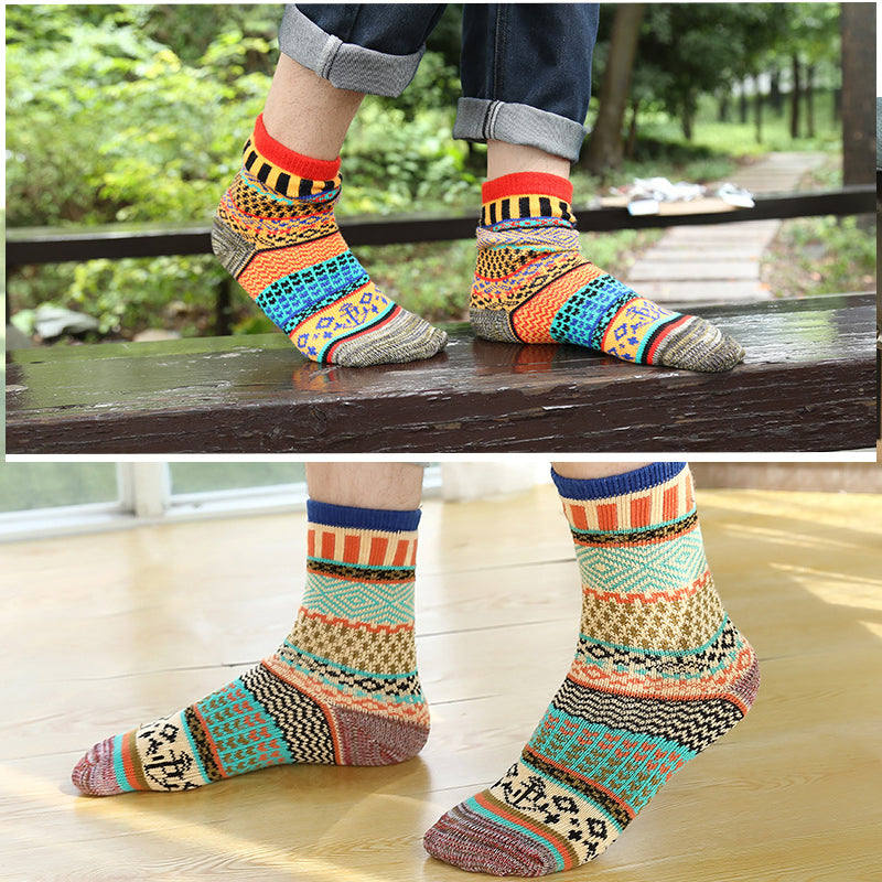 Retro Ethnic Socks