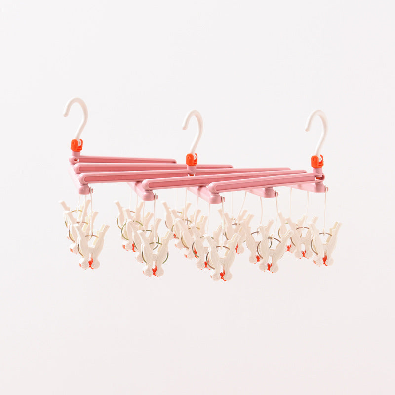 Foldable Multi-functional Multi-head Drying Stand