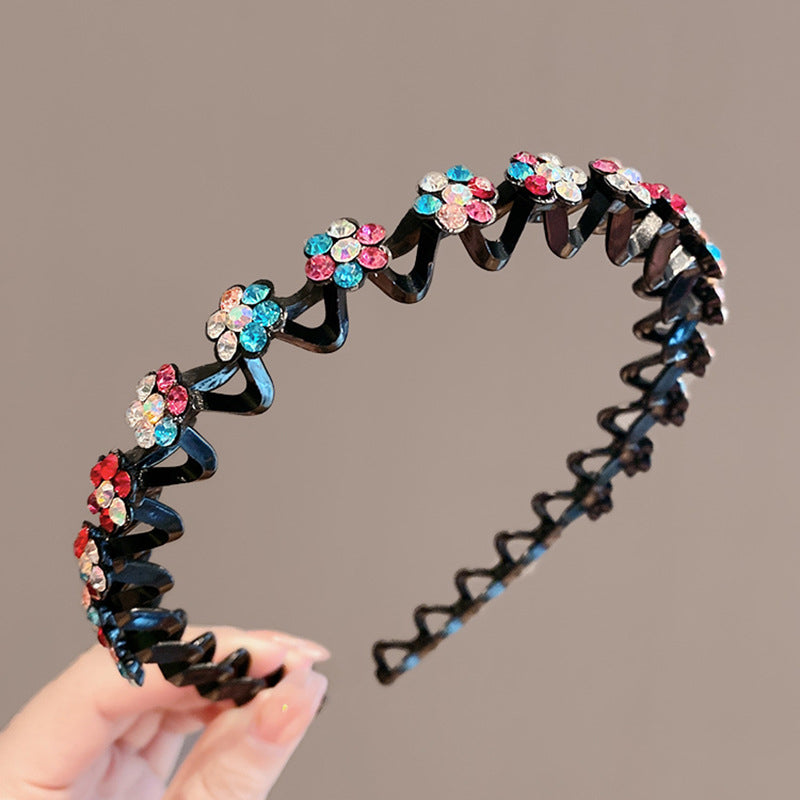 Crystal Flower Headband