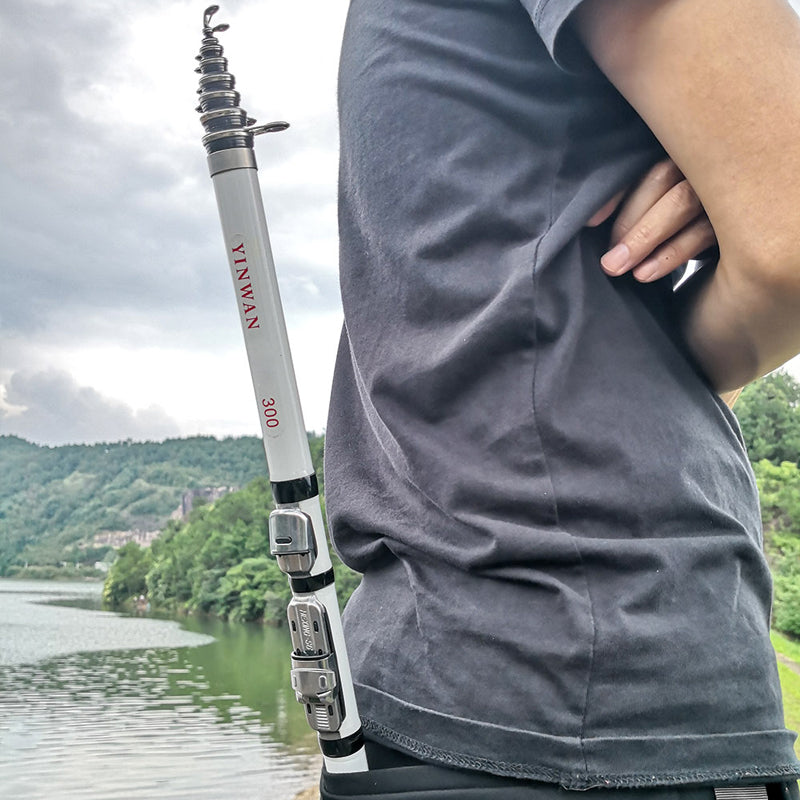 Mini Seat Carbon Fiber Telescopic Rock Fishing Rod