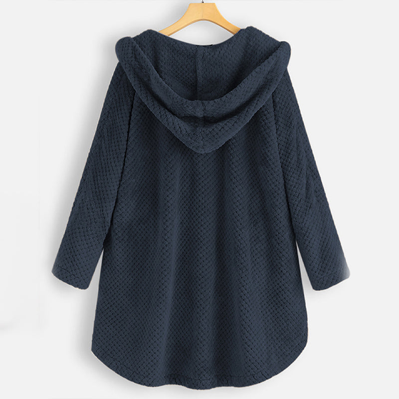 Hooded Fleece Coat