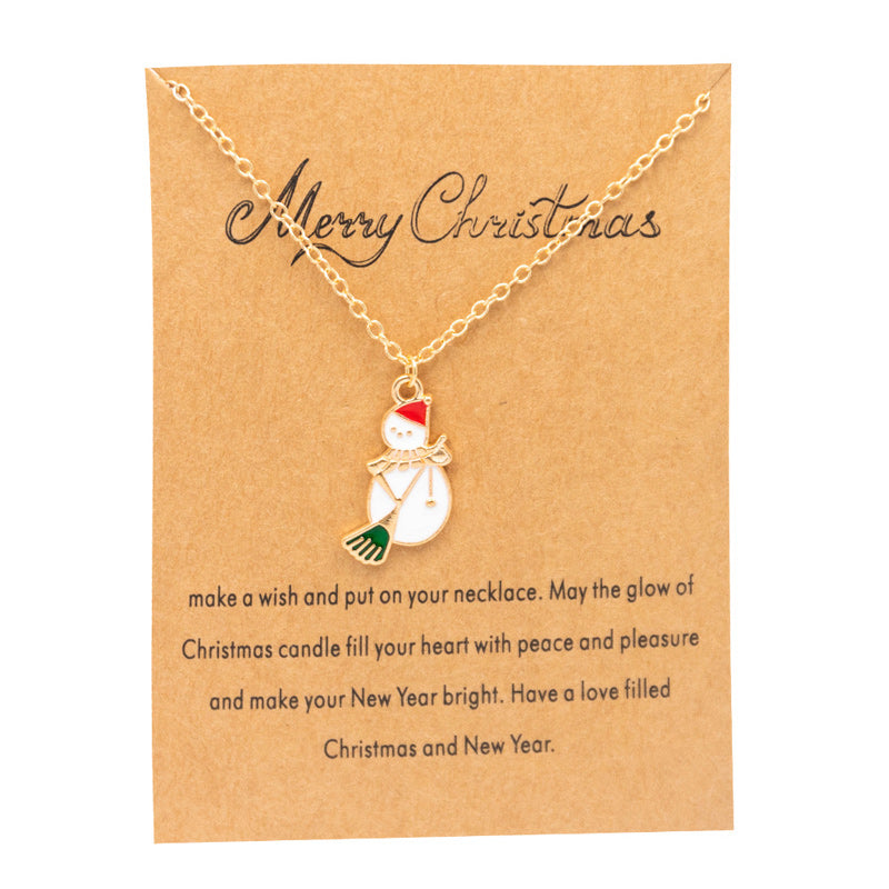 Christmas Ornament Necklaces