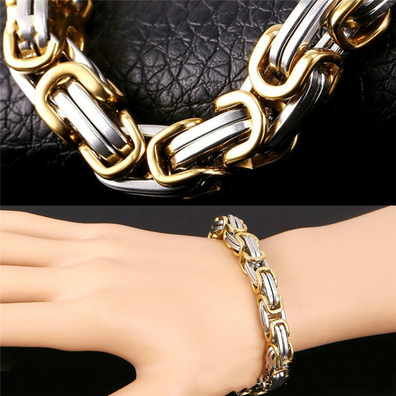 Hip Hop Men's Chain Bracelet