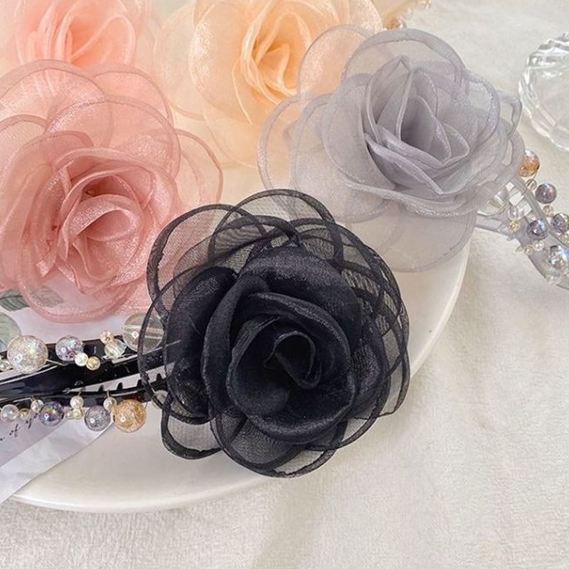 Elegant Flower Hair Clip