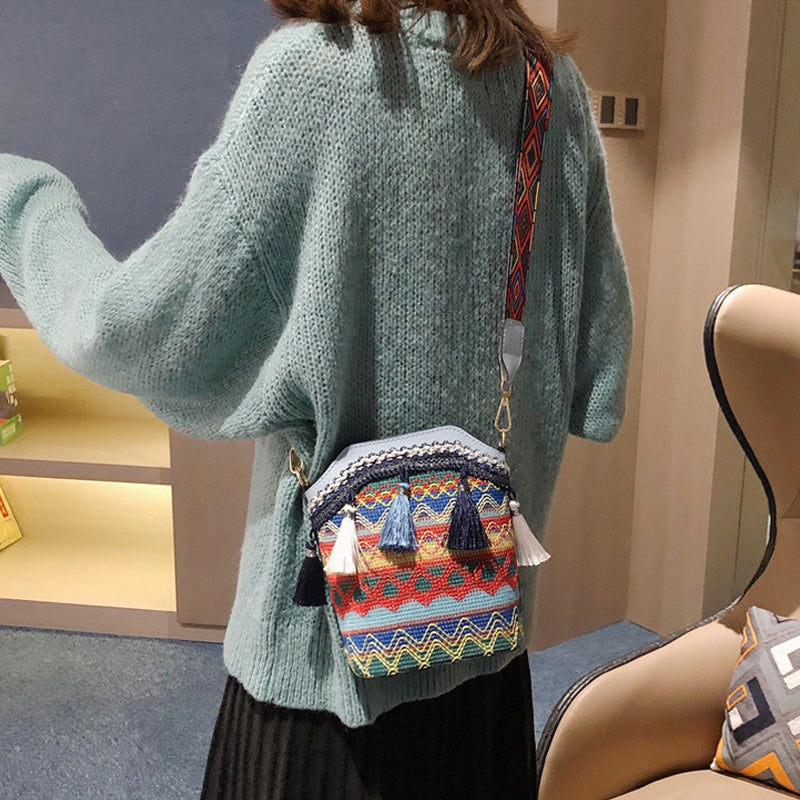 Braided Shoulder Bag