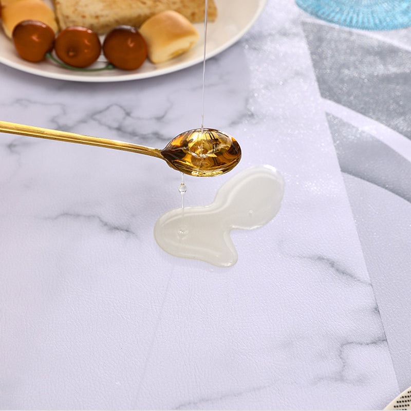 Marble Tablecloth Waterproof and Oil-proof