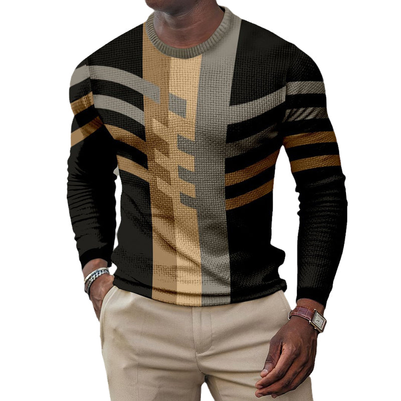 Men's long sleeve casual top