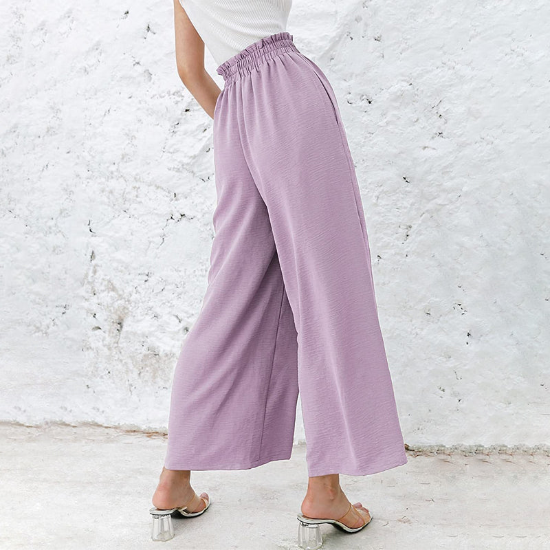 High Waist Wide Leg Casual Loose Pants