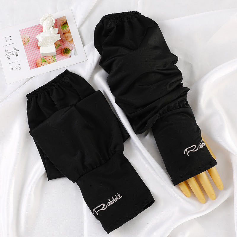 Thin Loose Ice Silk Sleeves