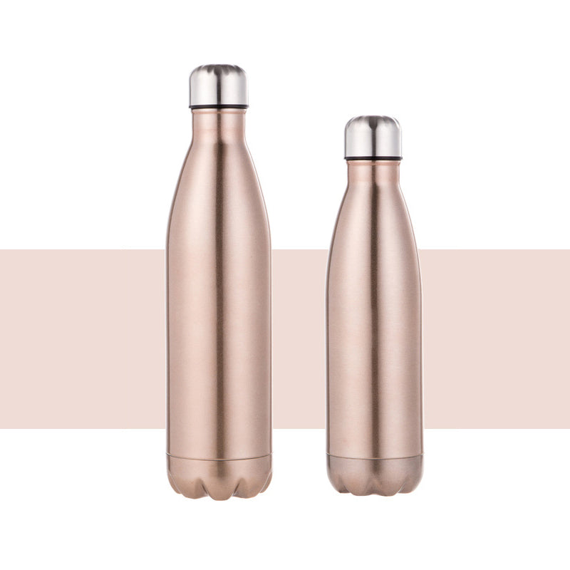Outdoor Sports Stainless Steel Coke Bottle