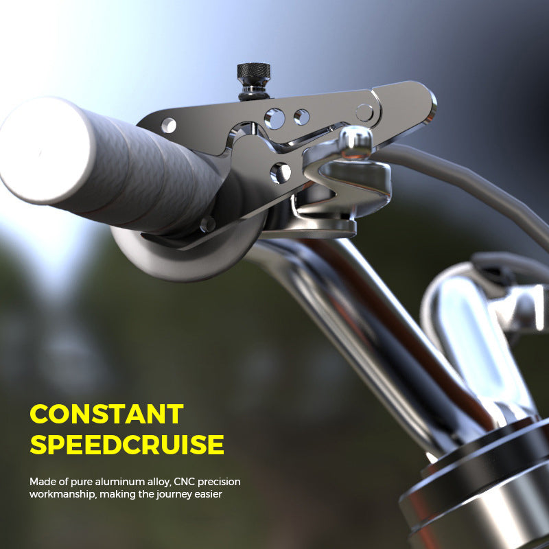 Universal Motorcycle Cruise Control Throttle Lock Assist