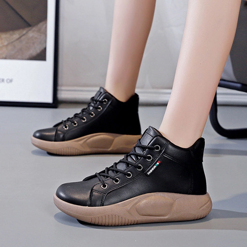Women's High Top Thick-soled Casual Shoes