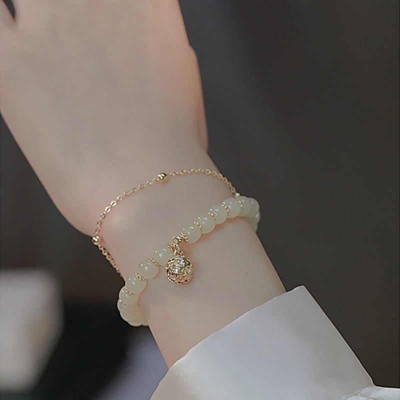 HETIAN JADE ELEGANT TEMPERAMENT BRACELET
