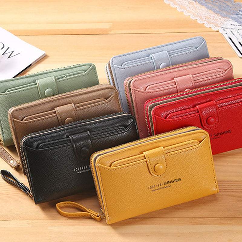 New Solid Color Ladies Wristband Clutch Bag