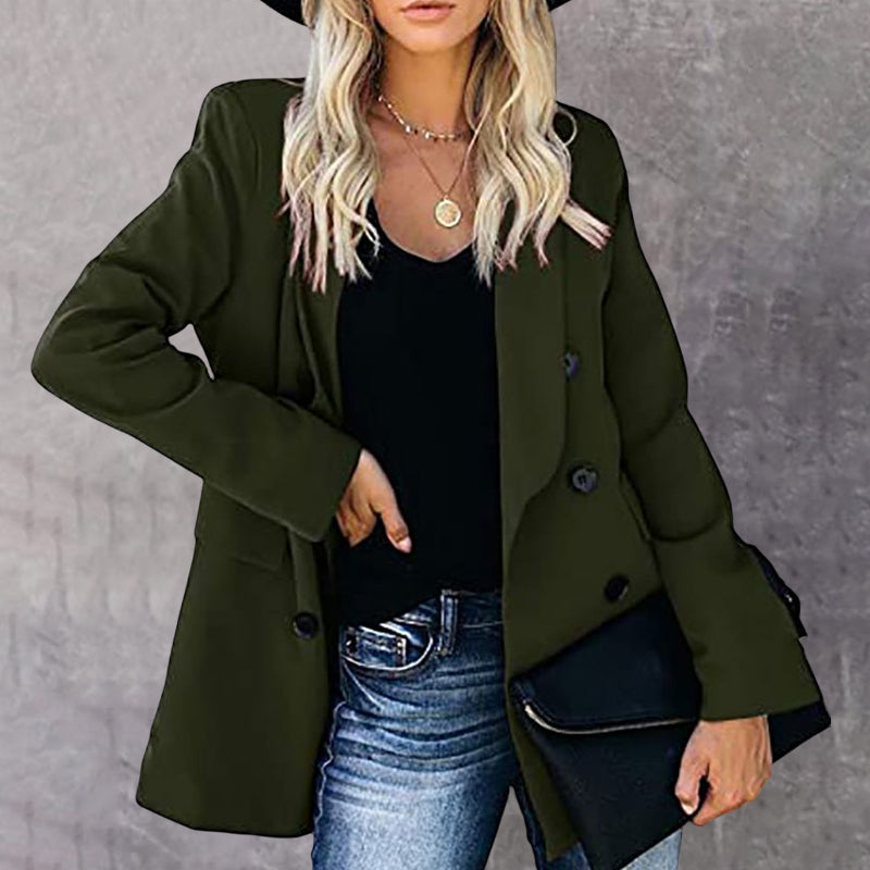 Lapel Cardigan Suit