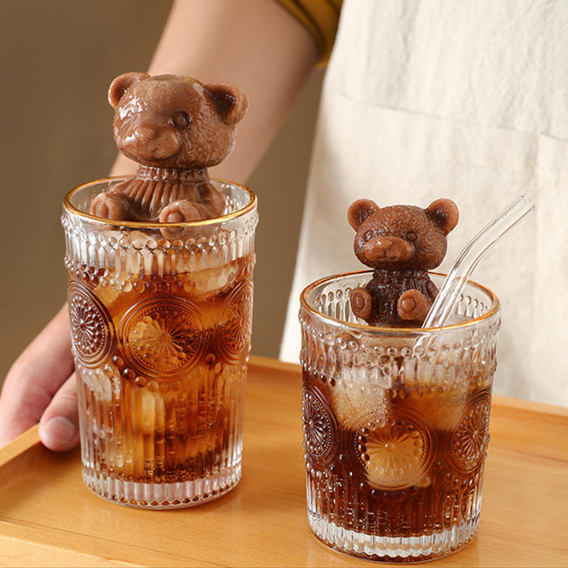 3D Teddy Bear Ice Cube Maker