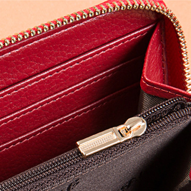 Ladies' Fashionable Long Wallet with a Large Capacity