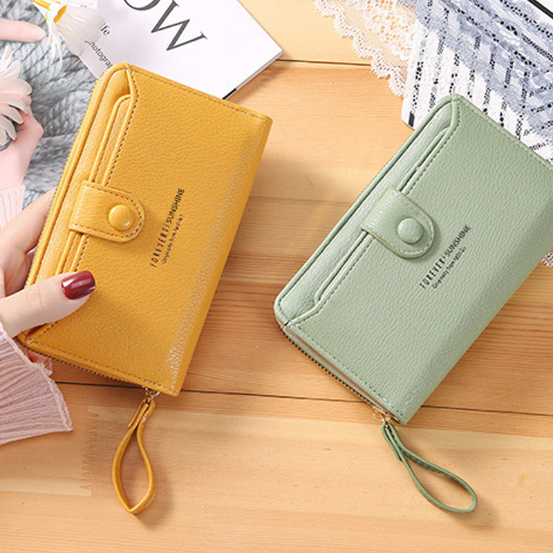 New Solid Color Ladies Wristband Clutch Bag