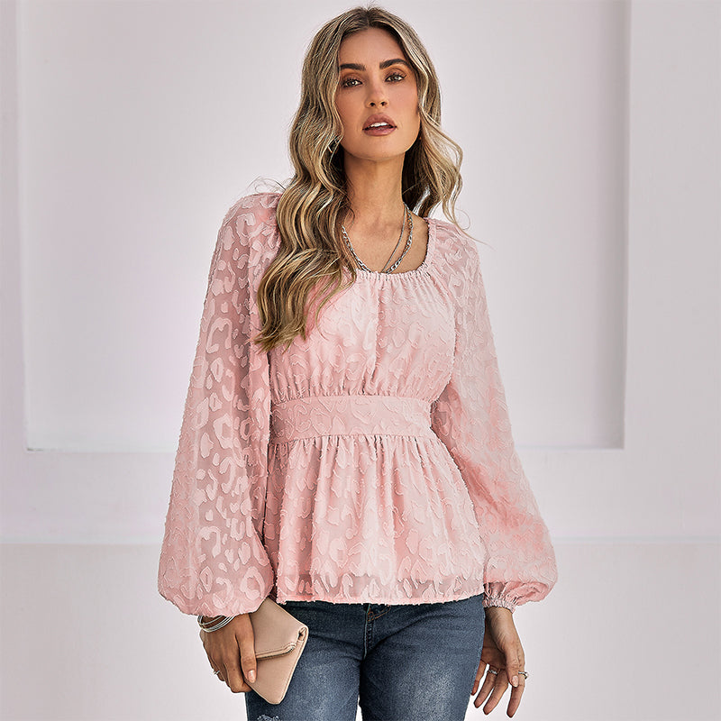 Women's Lantern Sleeve Shirt