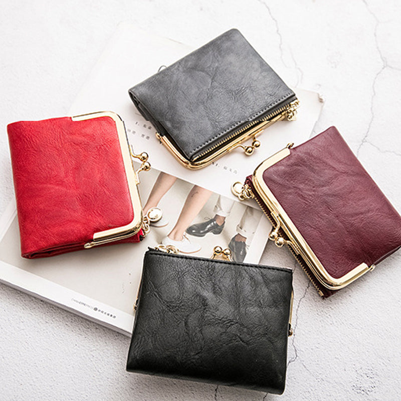 Women's Short Square Mini Wallet