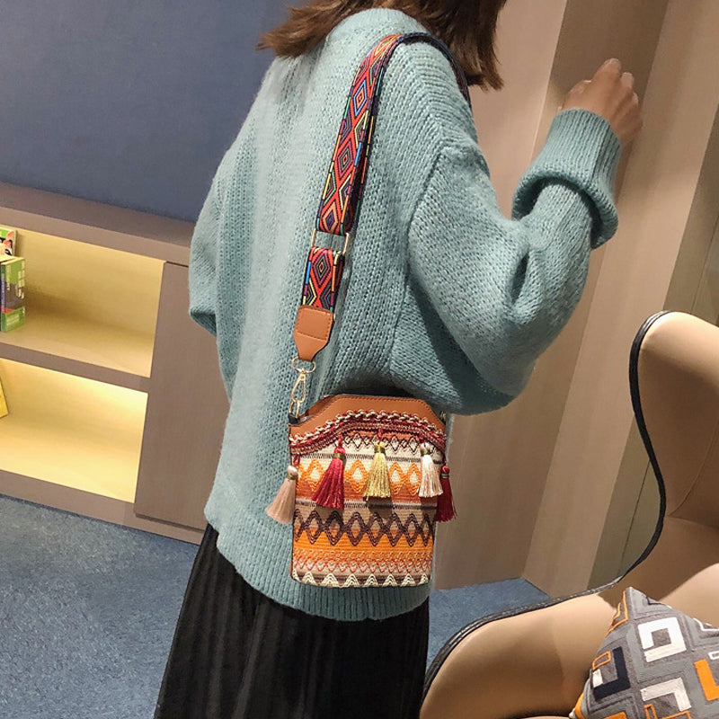 Braided Shoulder Bag