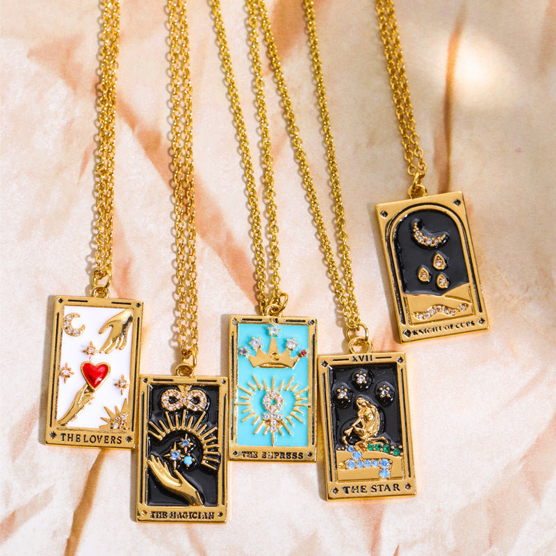 Good Fortune Tarot Necklace