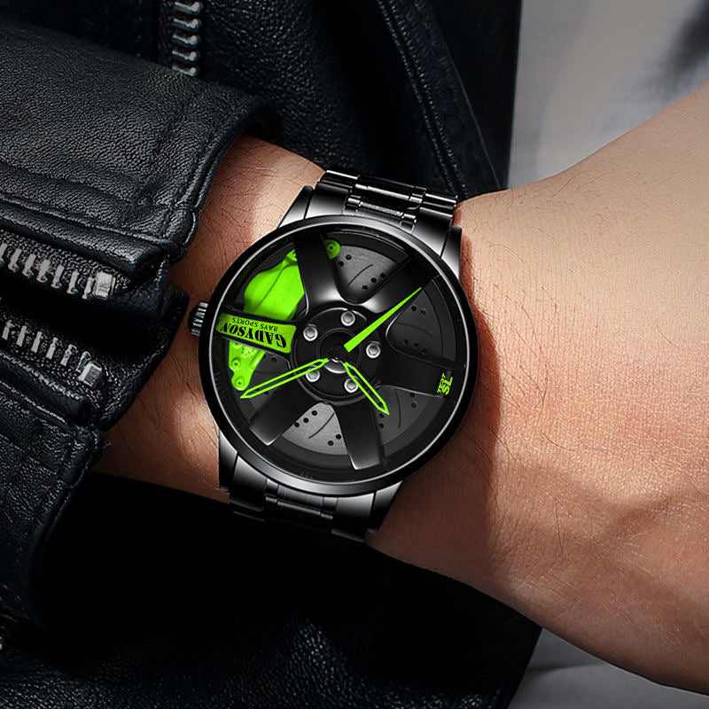 Car Wheel Hub Watch