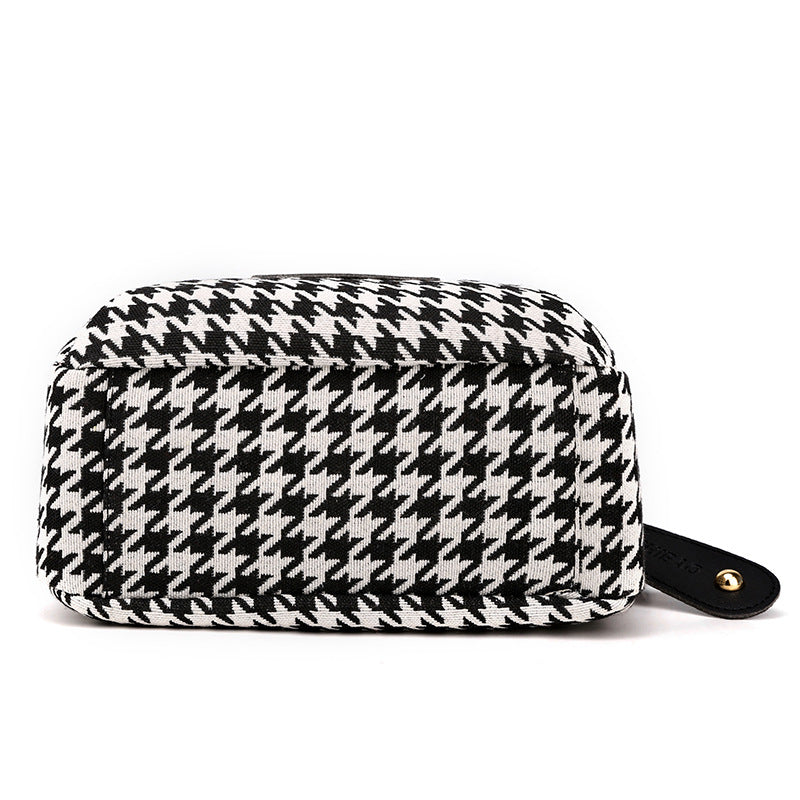 Houndstooth Small Bag